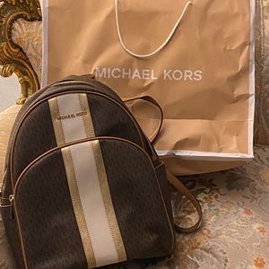 The Michael Kors Signature Abbey Backpack